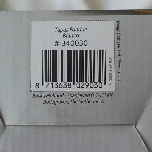 Boska Tapas Fondue Set in White - Picture 2 of 8